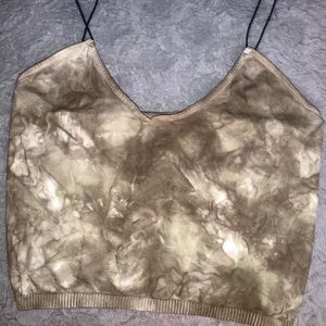 Free People Intimately Tie Dye Skinny Strap Brami